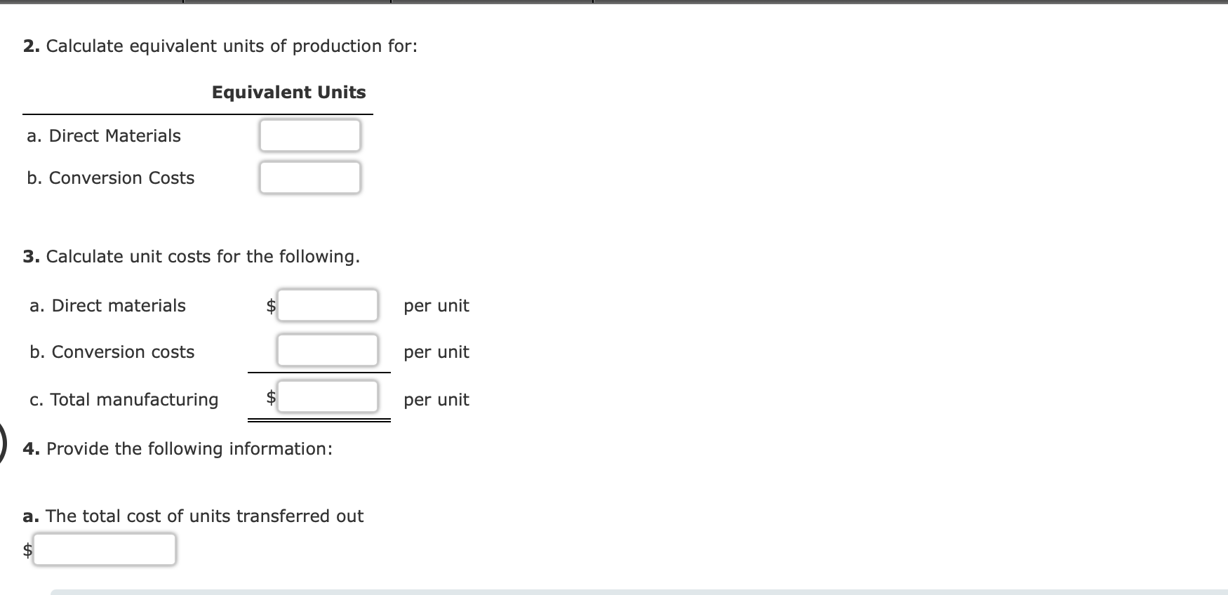 hydraulic cylinders. The subassemblies are produced in three departments: Plate Cutting, Rod