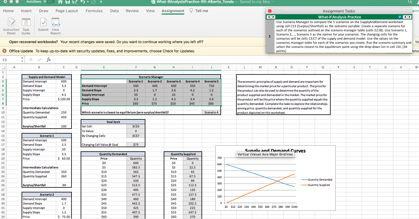Would you take a look at task number 1 and 2 part