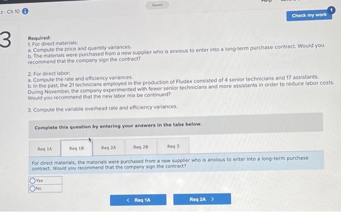 my work 3 Becton Labs, Inc, produces various chemical compounds for industrial