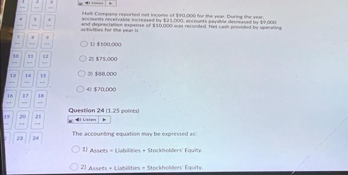 9 1) $500 11 12 2) $1,000 3) $8,833 14 15 4)