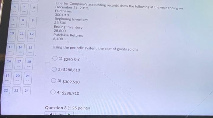 in the year 2012 will be 1) $16,000 Ple, Inc. purchases and