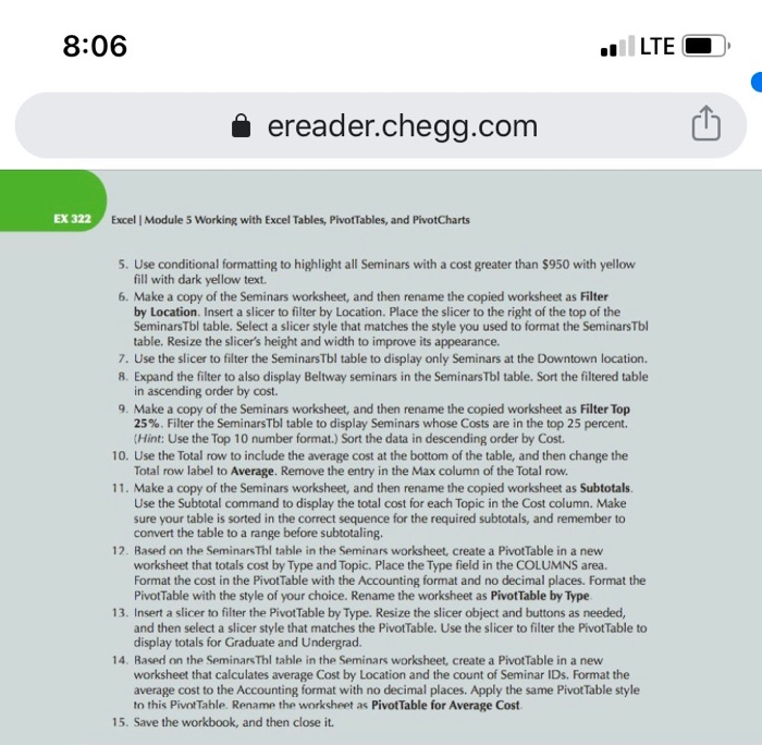 Name Length of seminar (days) Location of Seminar Cost of Seminar Maximum