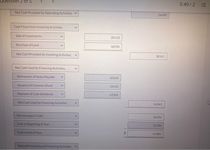 at December 31, 2019. Cash Accounts receivable Investments Plant assets (net) Land