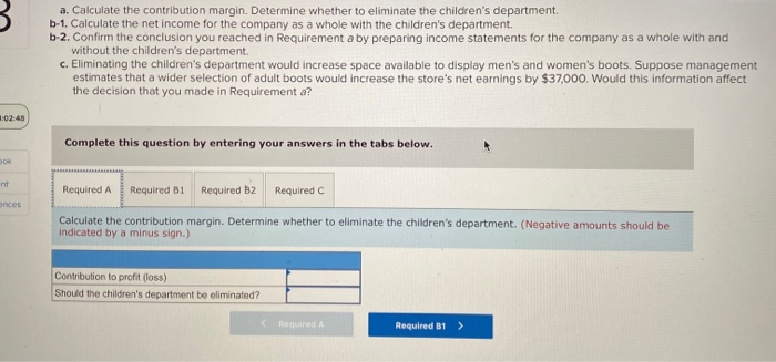 men's, women's, and children's boots. For each type of boot sold, it