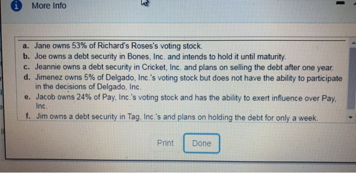 5 Available-for-sale investments Controlling interest equity investments Trading debt investments Held-to-maturity debt