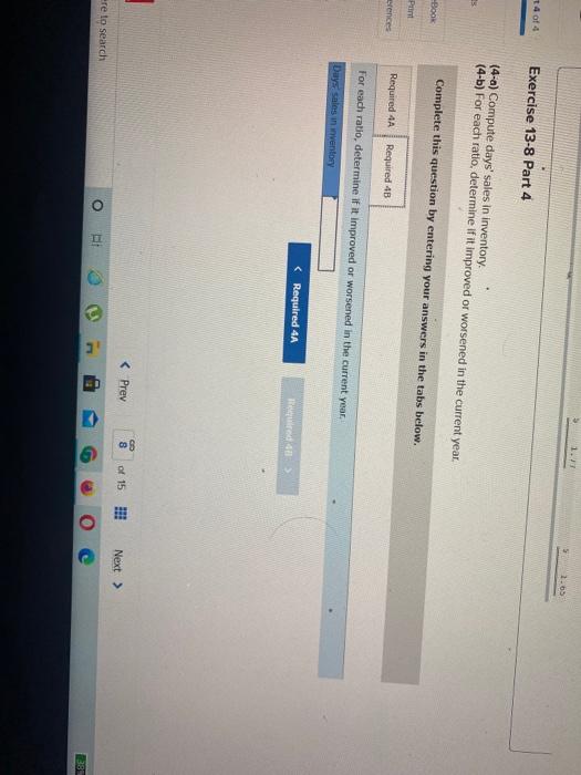 balance sheets follow. naota Current Y 1 Y Ngo Trgo At December