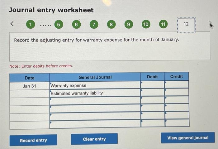 adjusting entry. Jan. 5 Sold 160 razors for $14,400 cash. 17 Replaced