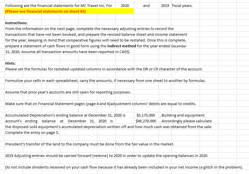 hired as the Chief Financial Officer for MC Travel Inc., a fairly