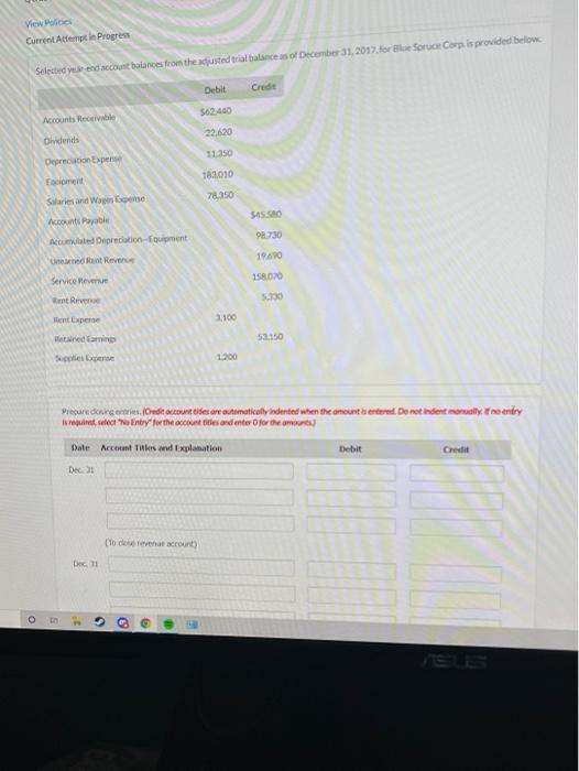 help asap View Police Current Atlet le Progress Selected your end count