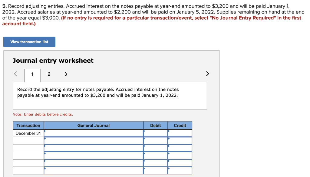 year-end amounted to $3,200 and will be paid January 1, 2022. Accrued