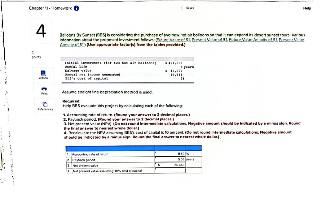  Chapter 11 - Homework i Sovered Help 4 Balloons By Sunset