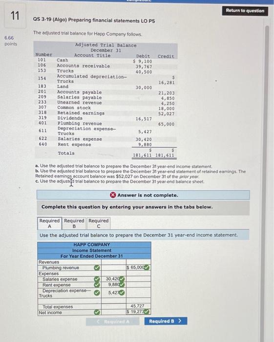 Can you help? Don't know what I'm missing. Return to question 11
