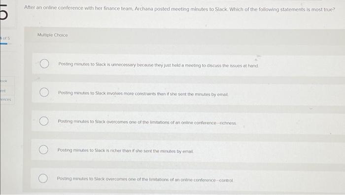 this exercise is to demonstrate your understanding of the richness, control, and