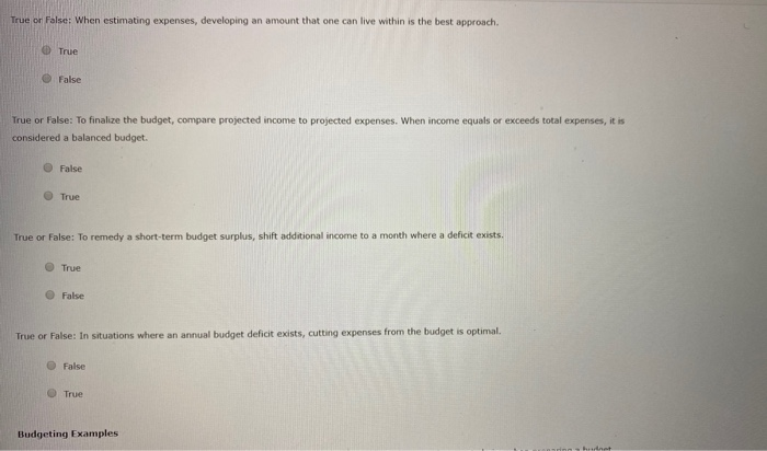 concepts What Is a Budget? A budget is a report that helps