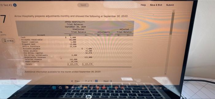 please i need help 10 Test #26 7 14 pows Send Arrow