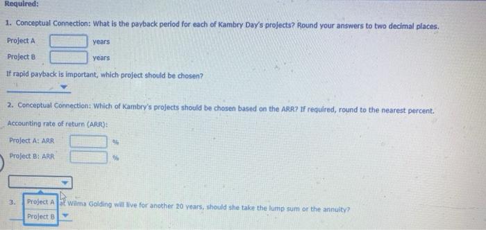 Rate of Return For discount factors use Exhibit 128,1 and Exhibit 128.2.
