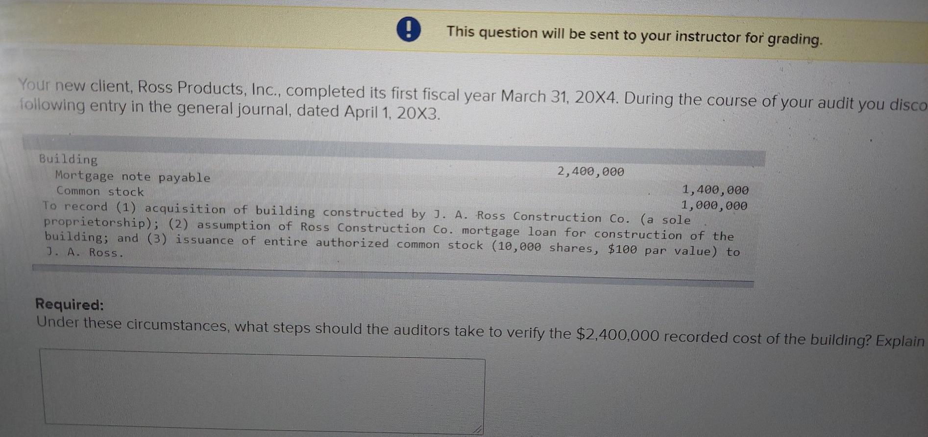 please help O This question will be sent to your instructor