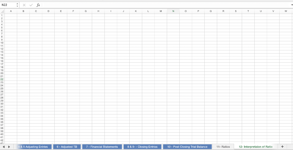 - General Ledger 11 10 Prepare the Post Closing Trial Balance 8