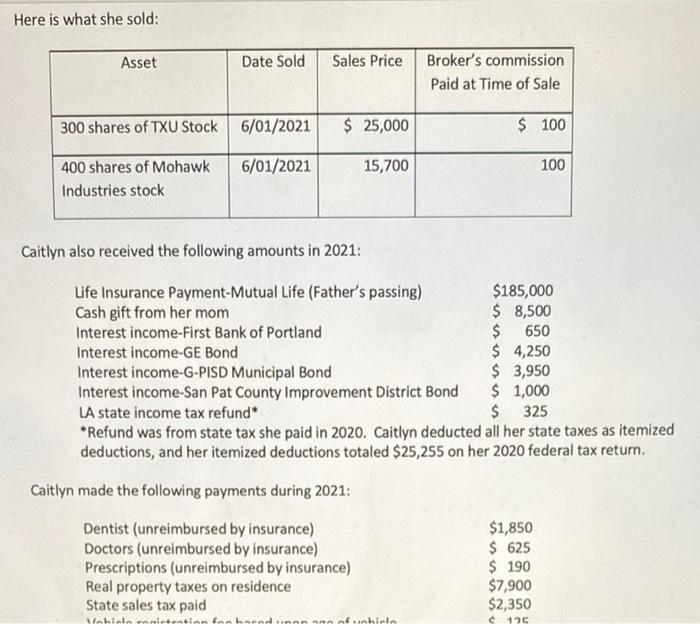 her three children (ages as of the end of the year): Elizabeth
