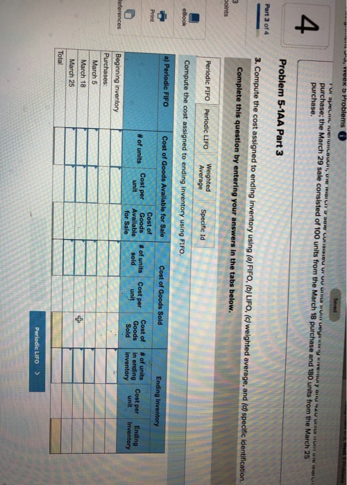 cost flows LO P1 [The following information applies to the questions displayed