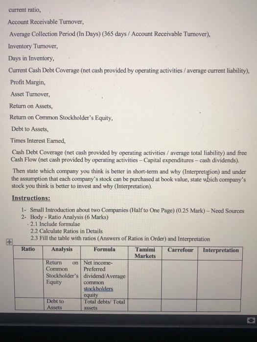 mean without excel because i have to write the steps in details