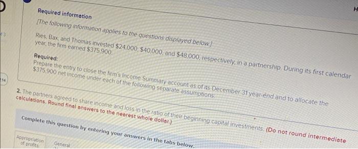 could you post on a spreadsheet 13 Required information [The following information