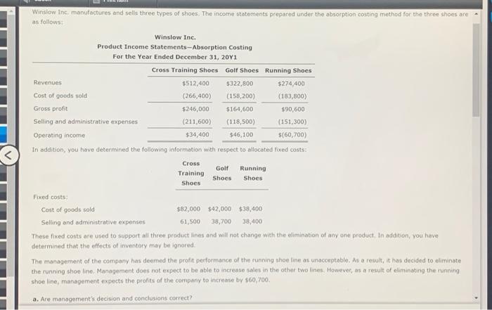 following data are for Elm Leaf Apparel: East West Sales volume (units):