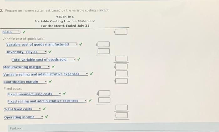 $8 $8 Product YY $11 $11 a. Determine the contribution margin for