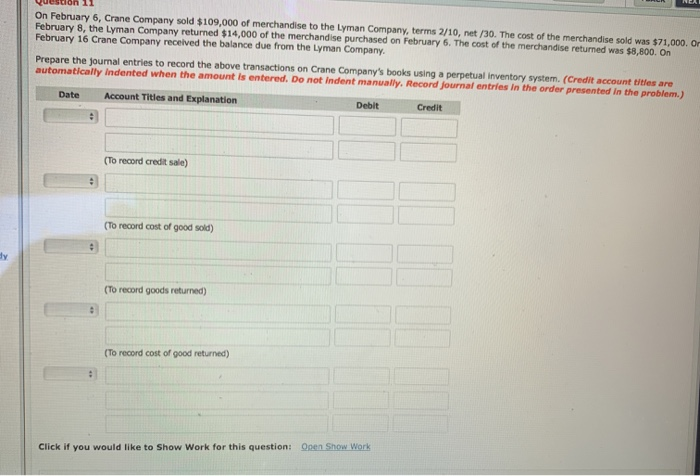 $13400 $13132 $13170 $11524 warn this muestioni Open Show Work A credit