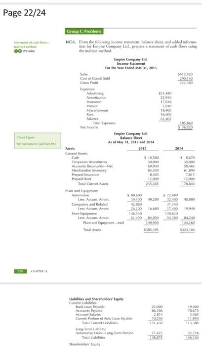  please do the Direct Method. Page 22/24 000 Group C Problems