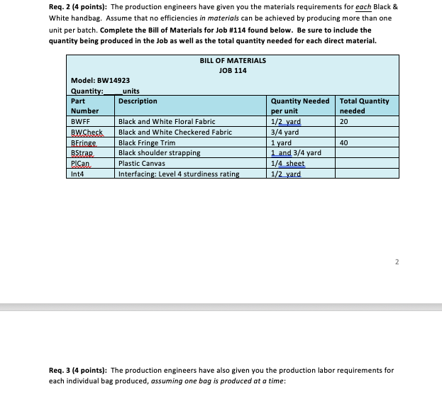 document, and submit the assignment in Blackboard. Due Date: October 7, 2020.