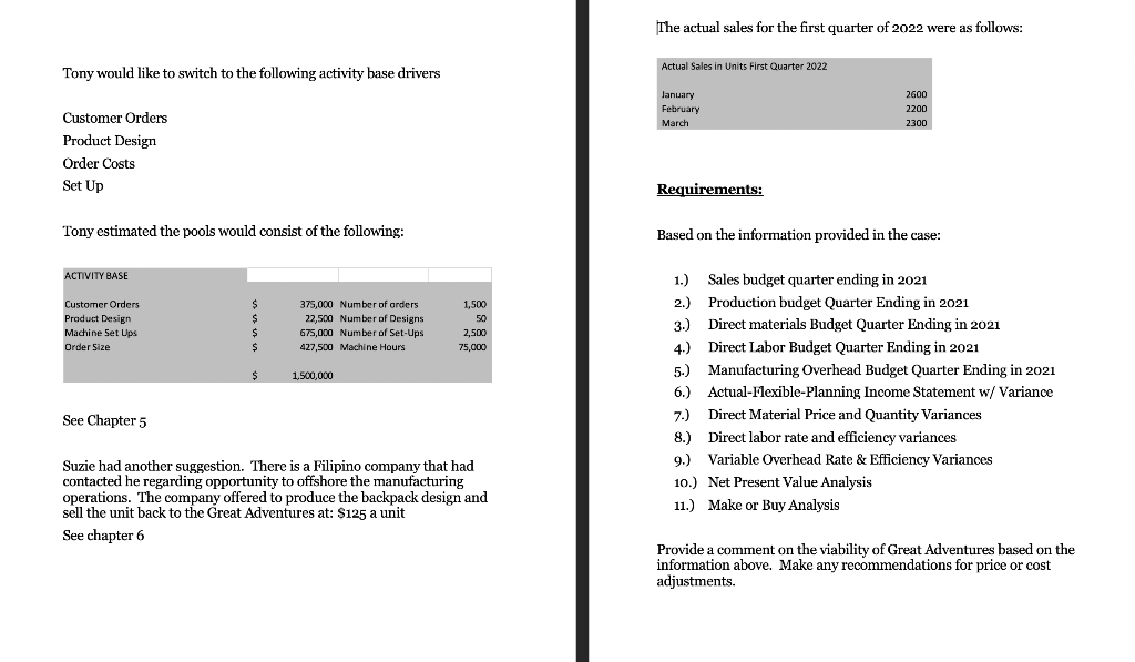 needed was a prototype so they could cost it out and determine
