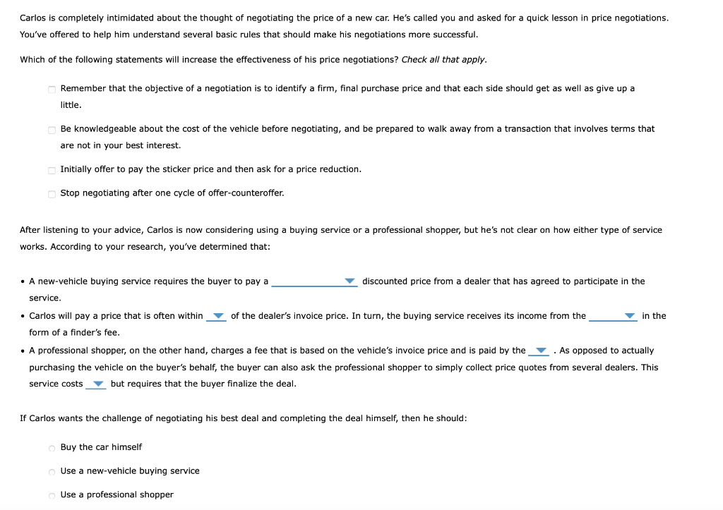 negotiating a vehicle purchase What Is Involved in Negotiating the Purchase of