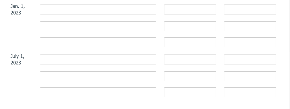 with fixed principal amounts. Calculate the fixed principal amount required each six-month