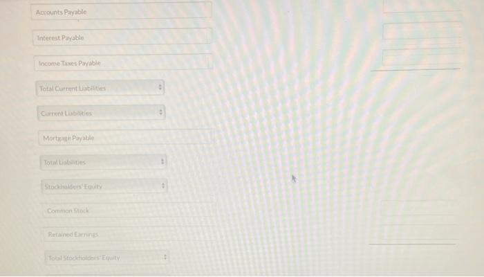 80,000 Common stock Retained earnings (December 31, 2022) 500,000 33,600 Accumulated depreciation--buildings