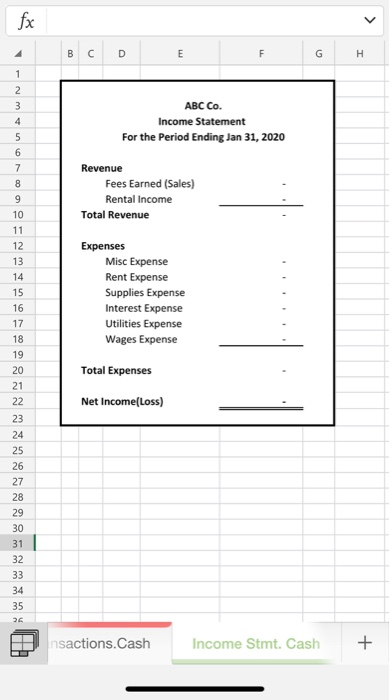 the first page as well "Transactions.cash page" fx 1 a. 1 .