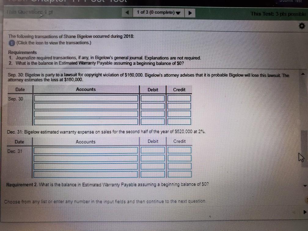 of $2,500 on the computer. On January 1, 2018, ABC Catering, Inc.