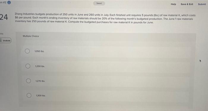  m2 Help Save & E Submit 24 Zhang industries budgets production