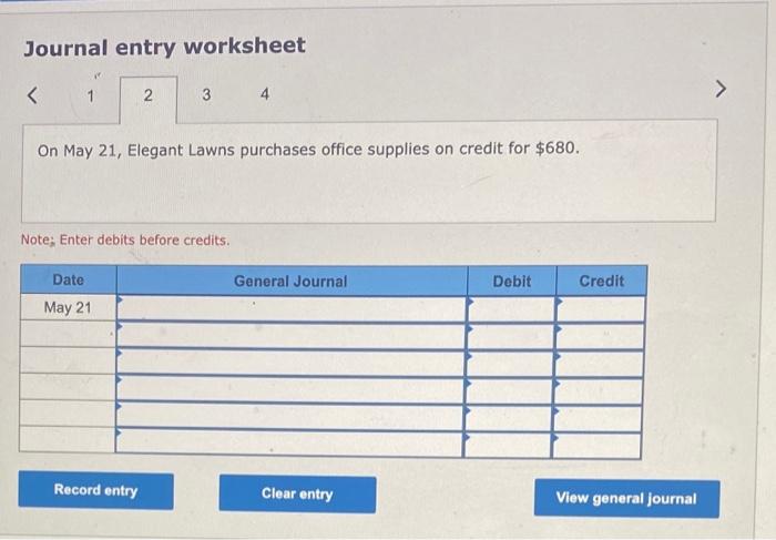 the entry using T-accounts to represent ledger accounts. Use the following (partial)
