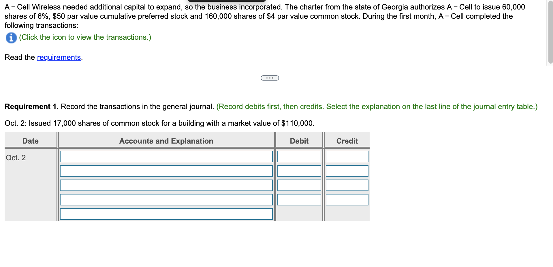 A - Cell Wireless needed additional capital to expand, so the