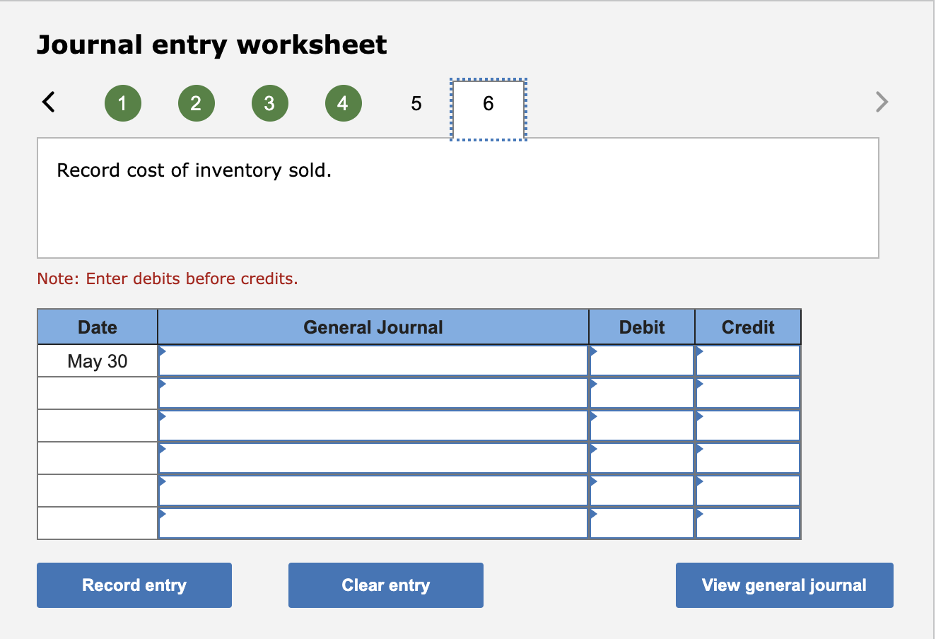 Readers Wholesale for $3,600, terms 1/10, n/30. May 3 Pays cash for