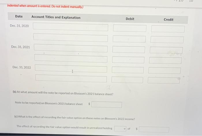 to its various lenders. Blossom has had a pretty good credit rating