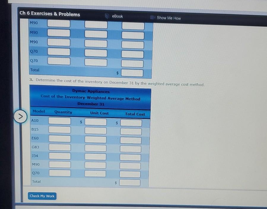 Me How Periodic Inventory by Three Methods Dymac Appliances uses the periodic