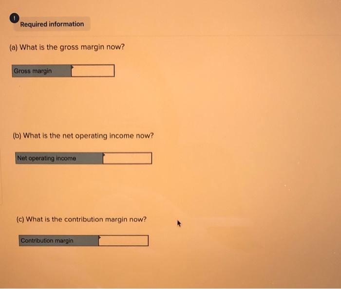 to create your own worksheet version of Exhibit 1-7 in the text.