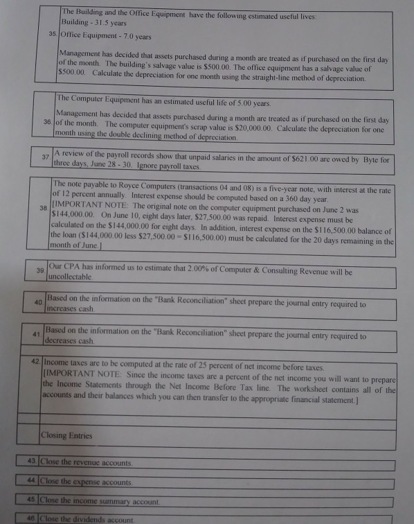 t of Accounts by purchases as mooby ochuting complete with v 3