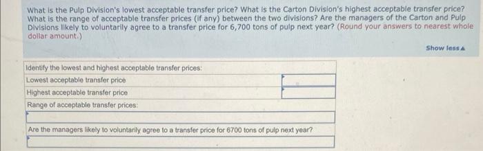 has just acquired a small company that manufactures paper cartons. Hrubec plans