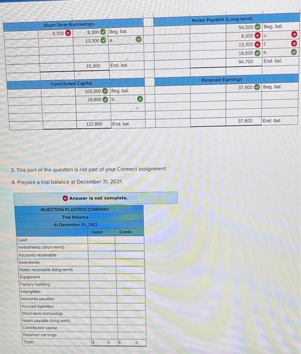 records reflected the following: Cash Investments (short-term) Accounts receivable Inventories Notes receivable