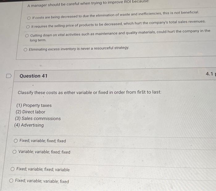 between two alternatives are known as: Unavoidable Irrelevant O Sunk Relevant Question