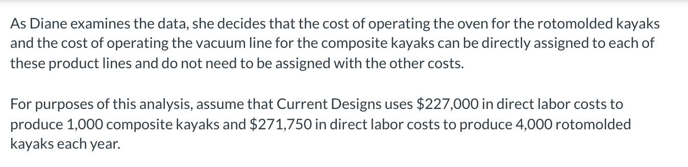 main product lines-composite kayaks, which are handmade and very labor-intensive, and rotomolded