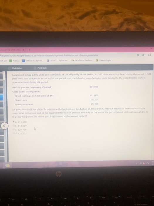  please explain how you got the answer. Assignment/takeAssignment Main.do?invokerStake AssignmentSession ocatorinprogress=false